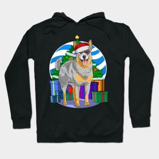 Australian Cattle Dog Christmas Tree Decoration Hoodie